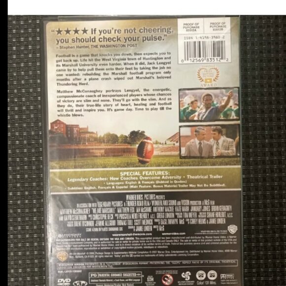 We Are Marshall. -DVD - Picture 2 of 3